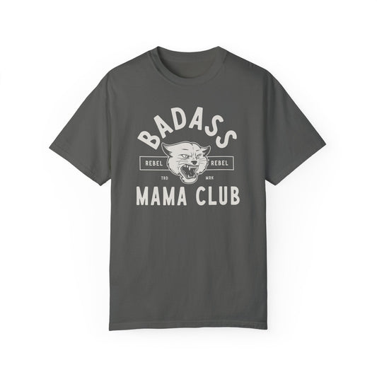 Badass Mama Club Unisex Garment - Dyed T - shirt - Chic On The Edge - S - T - Shirt