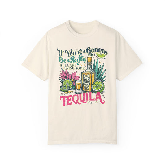 Bring Tequilla Unisex Garment - Dyed T - shirt - Chic On The Edge - S - T - Shirt