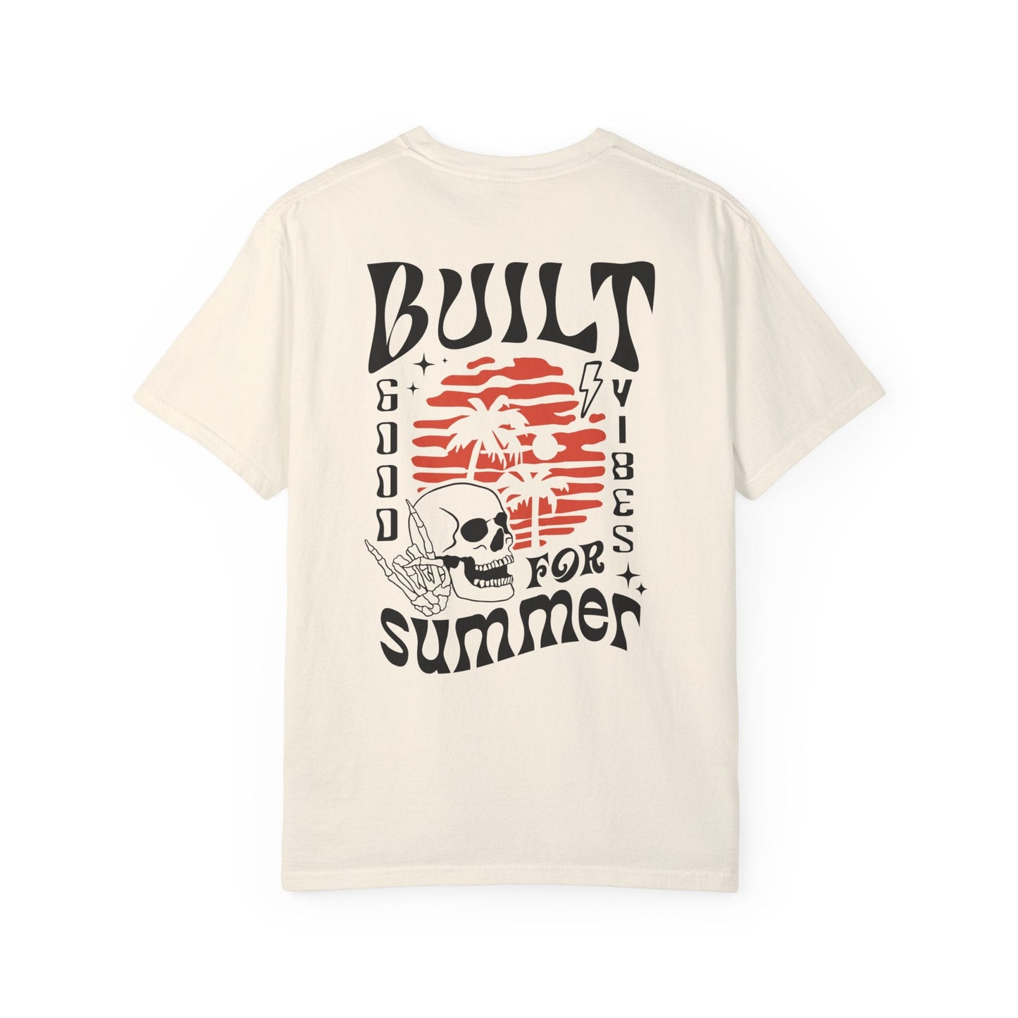 Built For Summer Unisex Garment - Dyed T - shirt - Chic On The Edge - S - T - Shirt