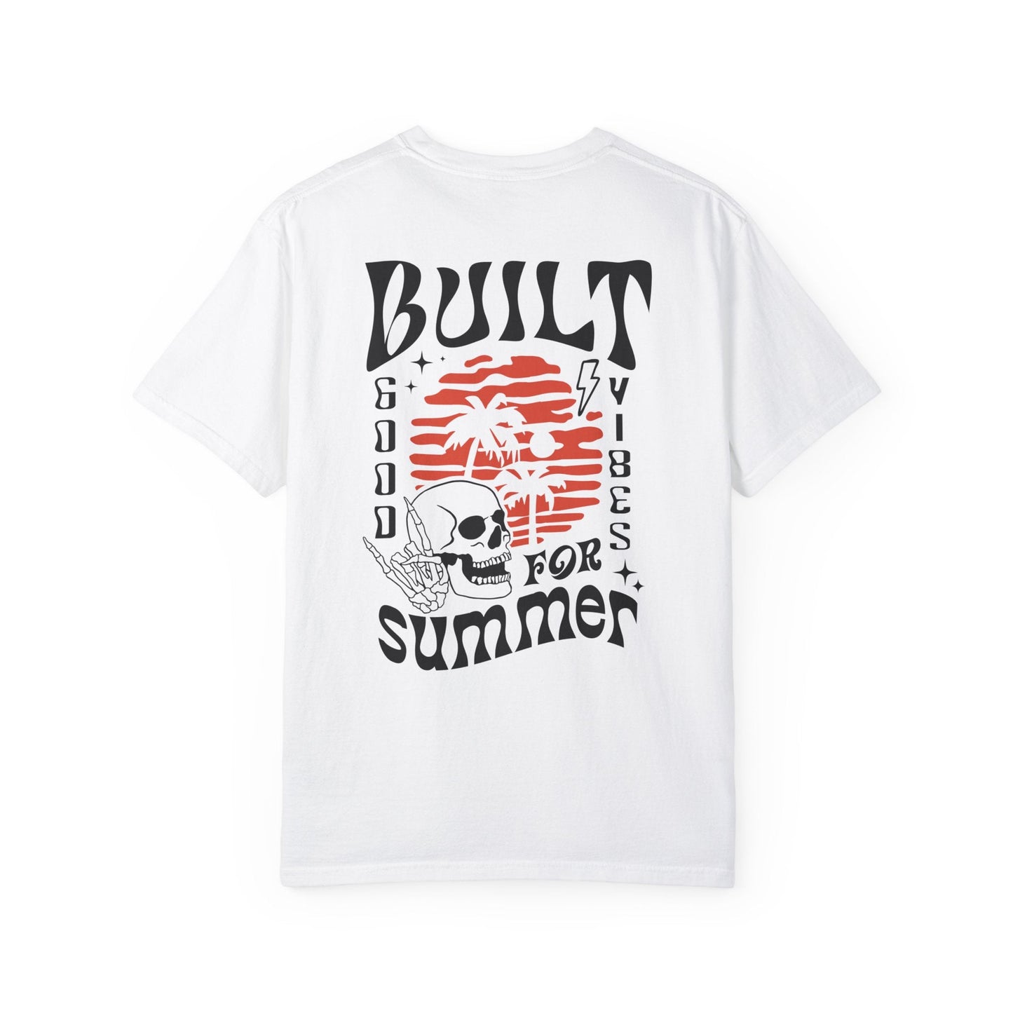 Built For Summer Unisex Garment - Dyed T - shirt - Chic On The Edge - S - T - Shirt