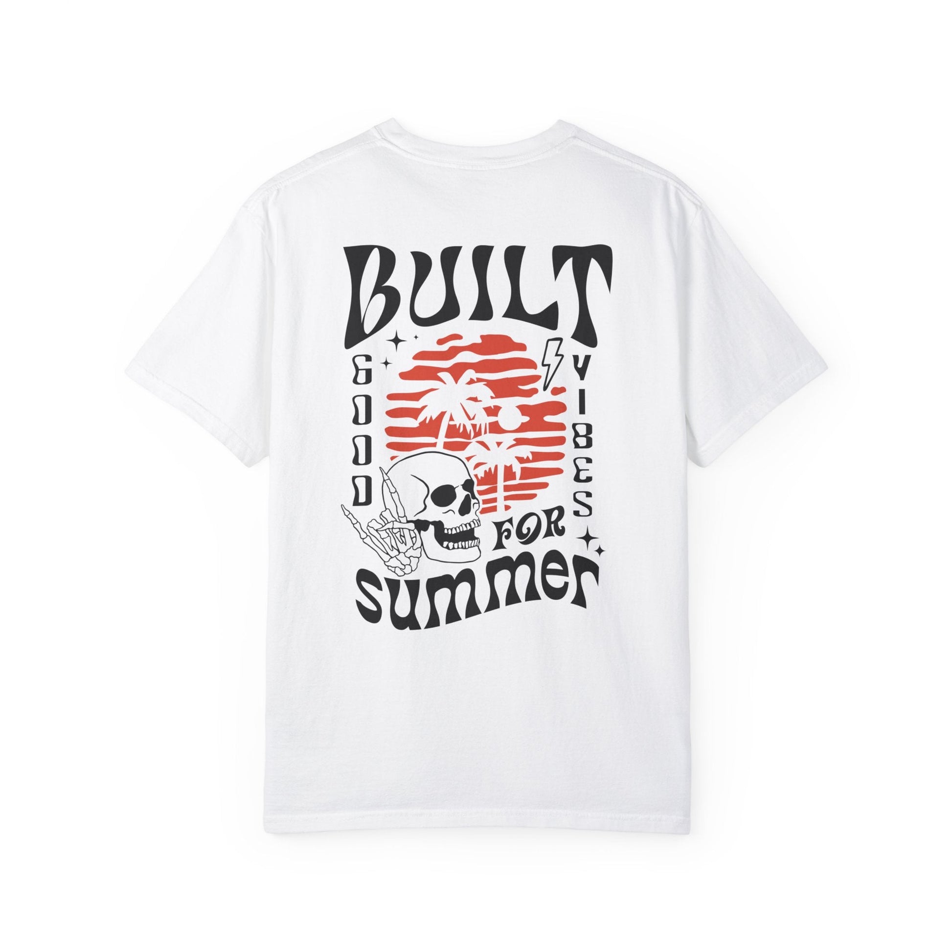 Built For Summer Unisex Garment - Dyed T - shirt - Chic On The Edge - S - T - Shirt