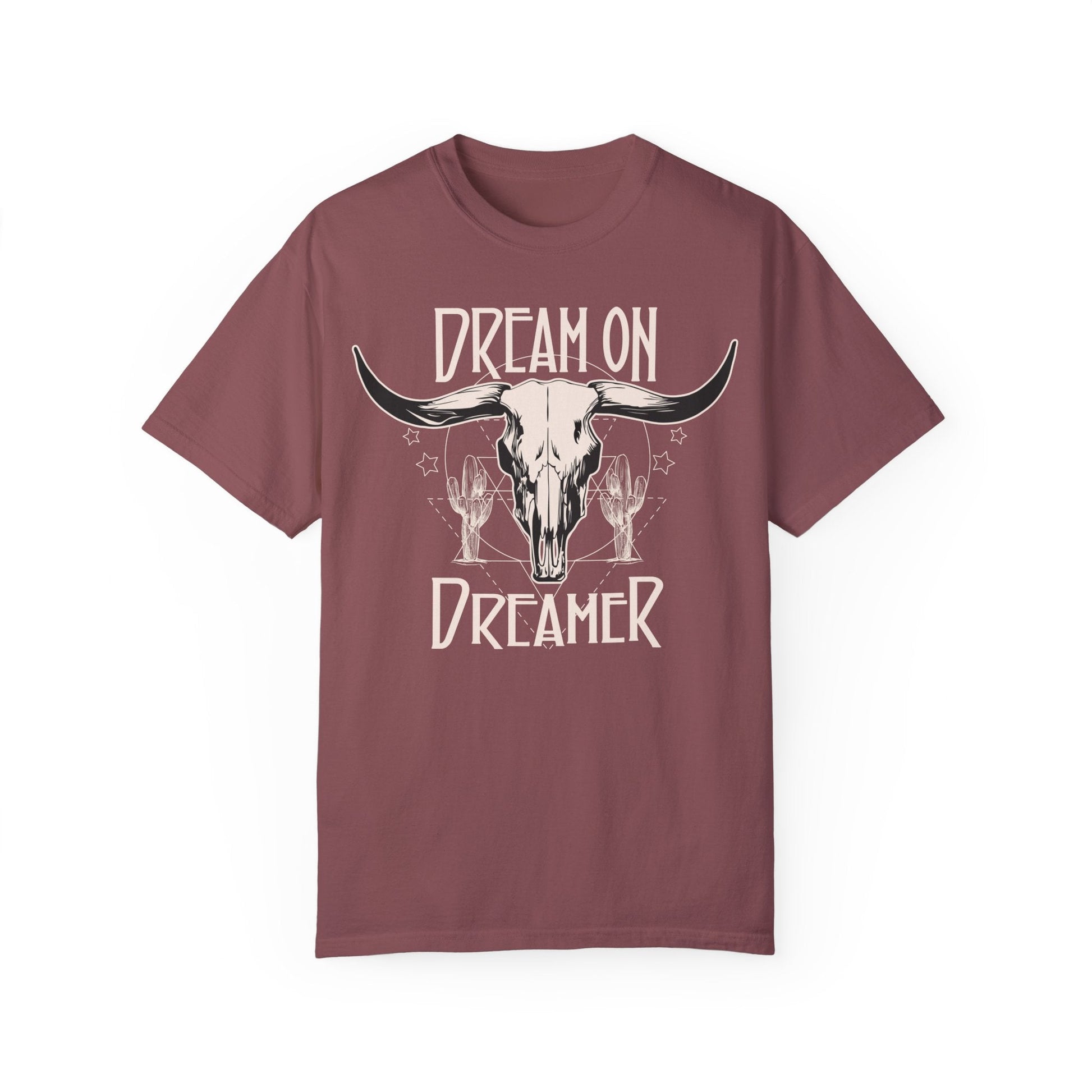 Dream ON Dream Unisex Garment - Dyed T - shirt - Chic On The Edge - S - T - Shirt