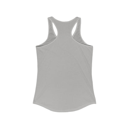 How About No Racerback Tank - Chic On The Edge - Heather Grey - Tank Top