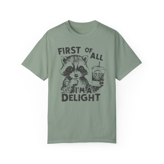 I'm A delight Unisex Garment - Dyed T - shirt - Chic On The Edge - S - T - Shirt