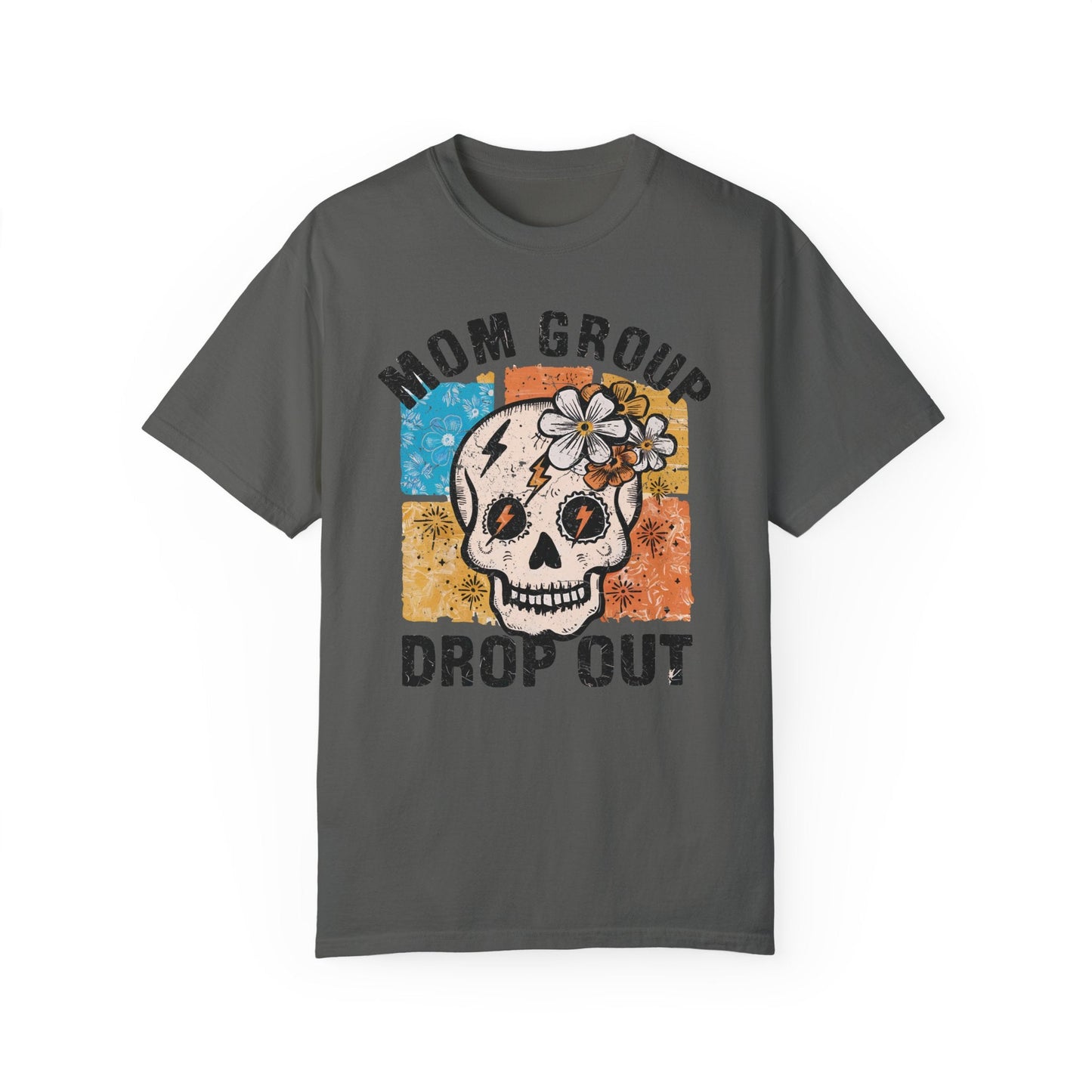 Mom Group Dropout Unisex Garment - Dyed T - shirt - Chic On The Edge - S - T - Shirt