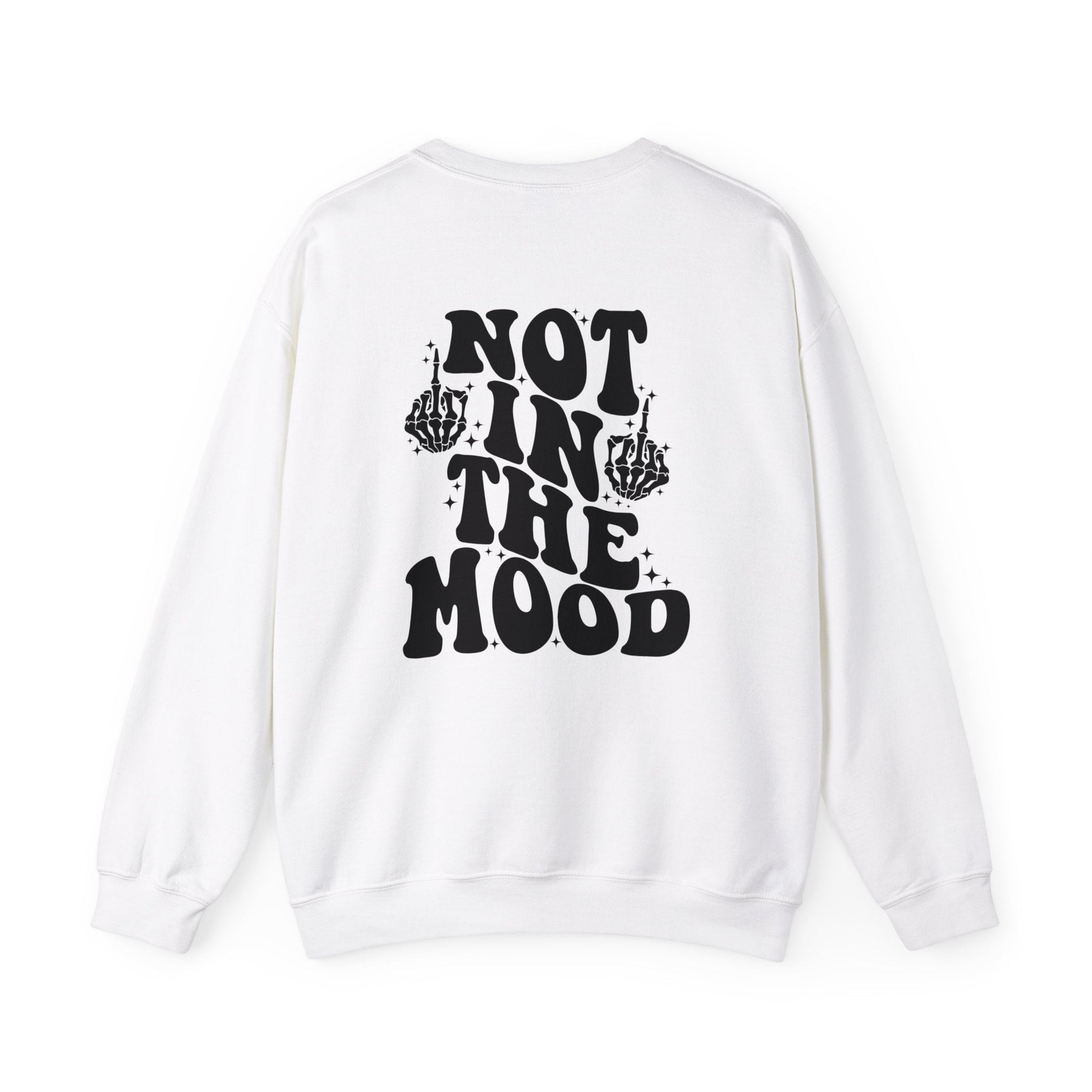 Not In The Mood Crewneck Sweatshirt - Chic On The Edge - S - Sweatshirts