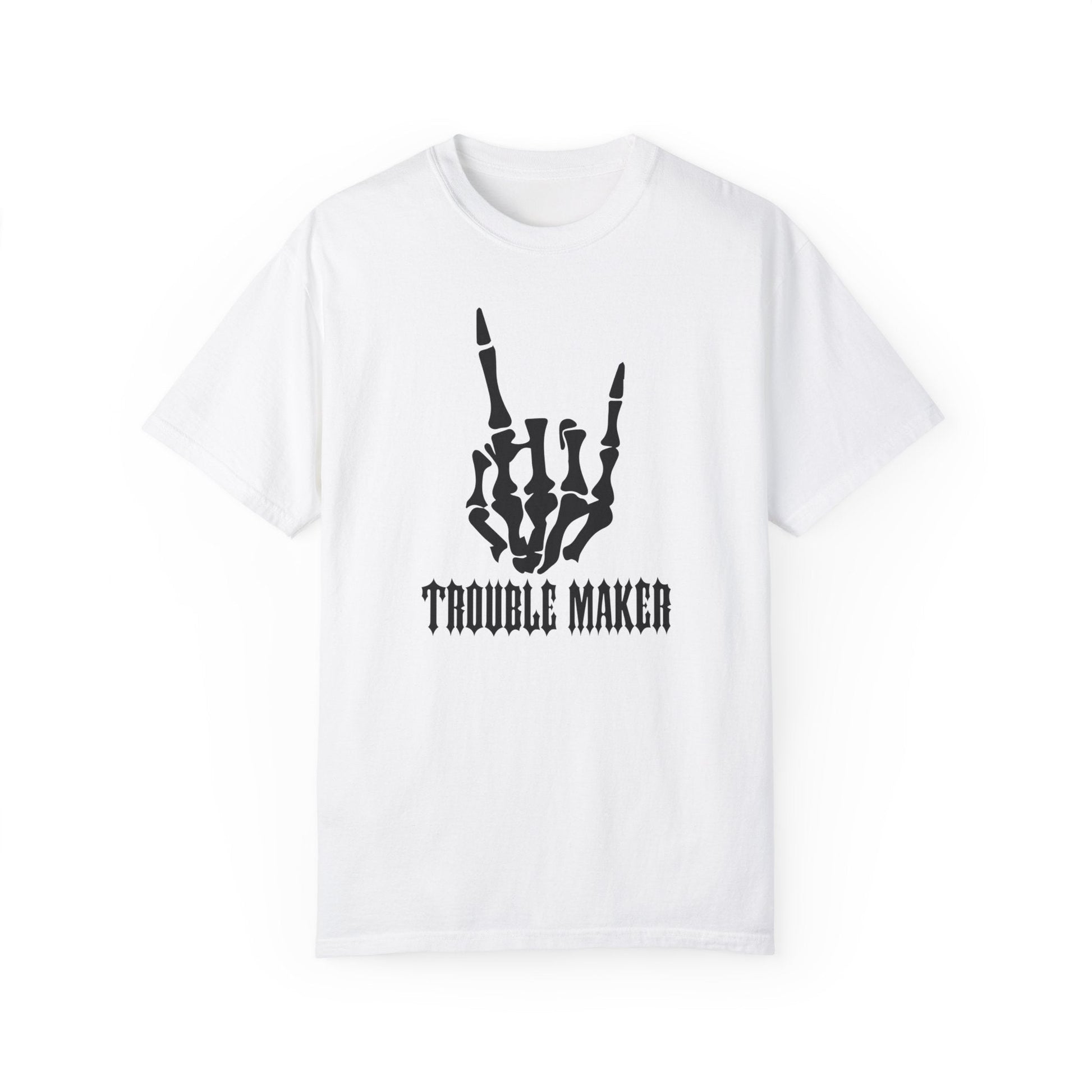 Trouble Maker Unisex Garment - Dyed T - shirt - Chic On The Edge - S - T - Shirt