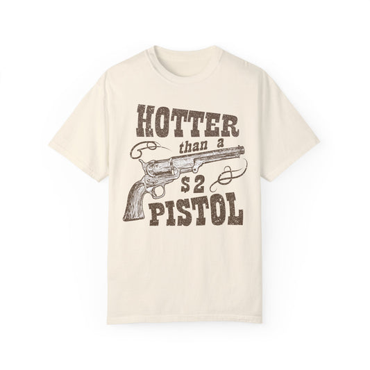 Two Dollar Pistol Unisex Garment - Dyed T - shirt - Chic On The Edge - S - T - Shirt