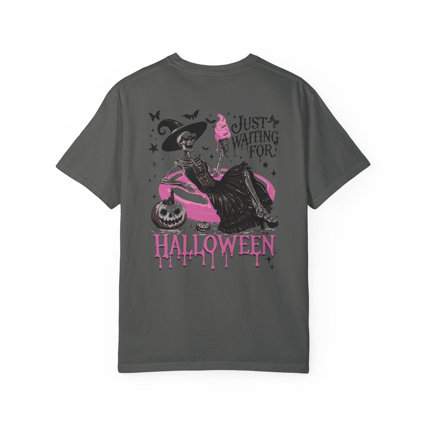 Waiting For Halloween Unisex Garment - Dyed T - shirt - Chic On The Edge - S - T - Shirt