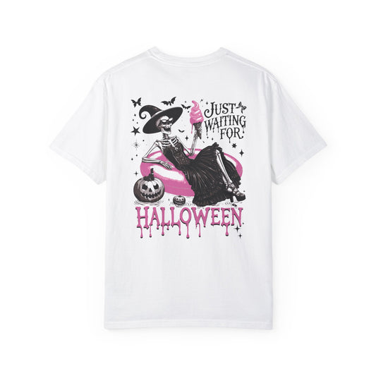 Waiting For Halloween Unisex Garment - Dyed T - shirt - Chic On The Edge - S - T - Shirt