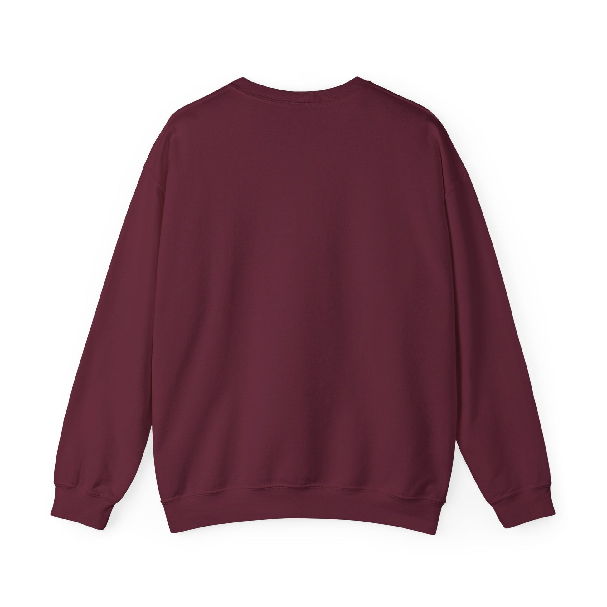 We Ride At Dusk Crewneck Sweatshirt - Chic On The Edge - Maroon - Sweatshirt