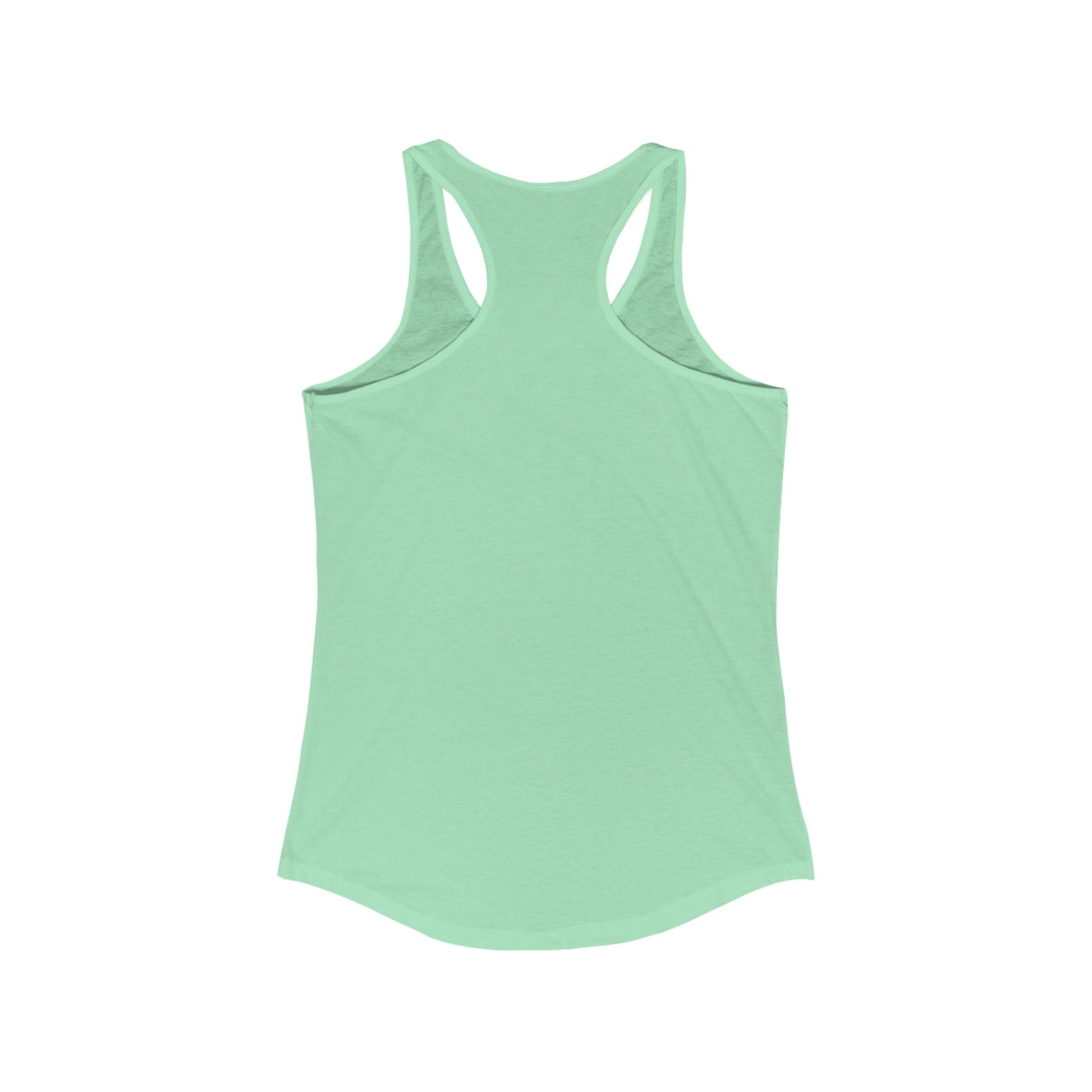 Wild Child Racerback Tank - Chic On The Edge - Solid Mint - Tank Top