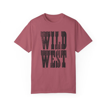 Wild West Unisex Garment - Dyed T - shirt - Chic On The Edge - S - T - Shirt