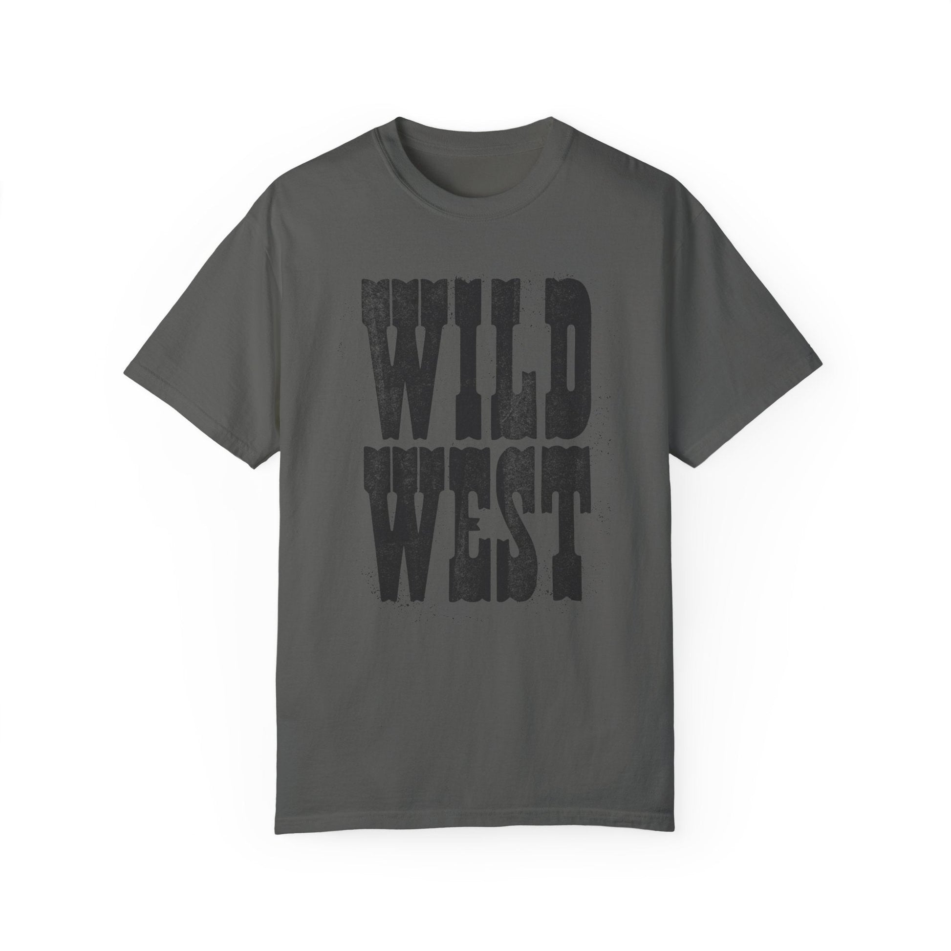 Wild West Unisex Garment - Dyed T - shirt - Chic On The Edge - S - T - Shirt