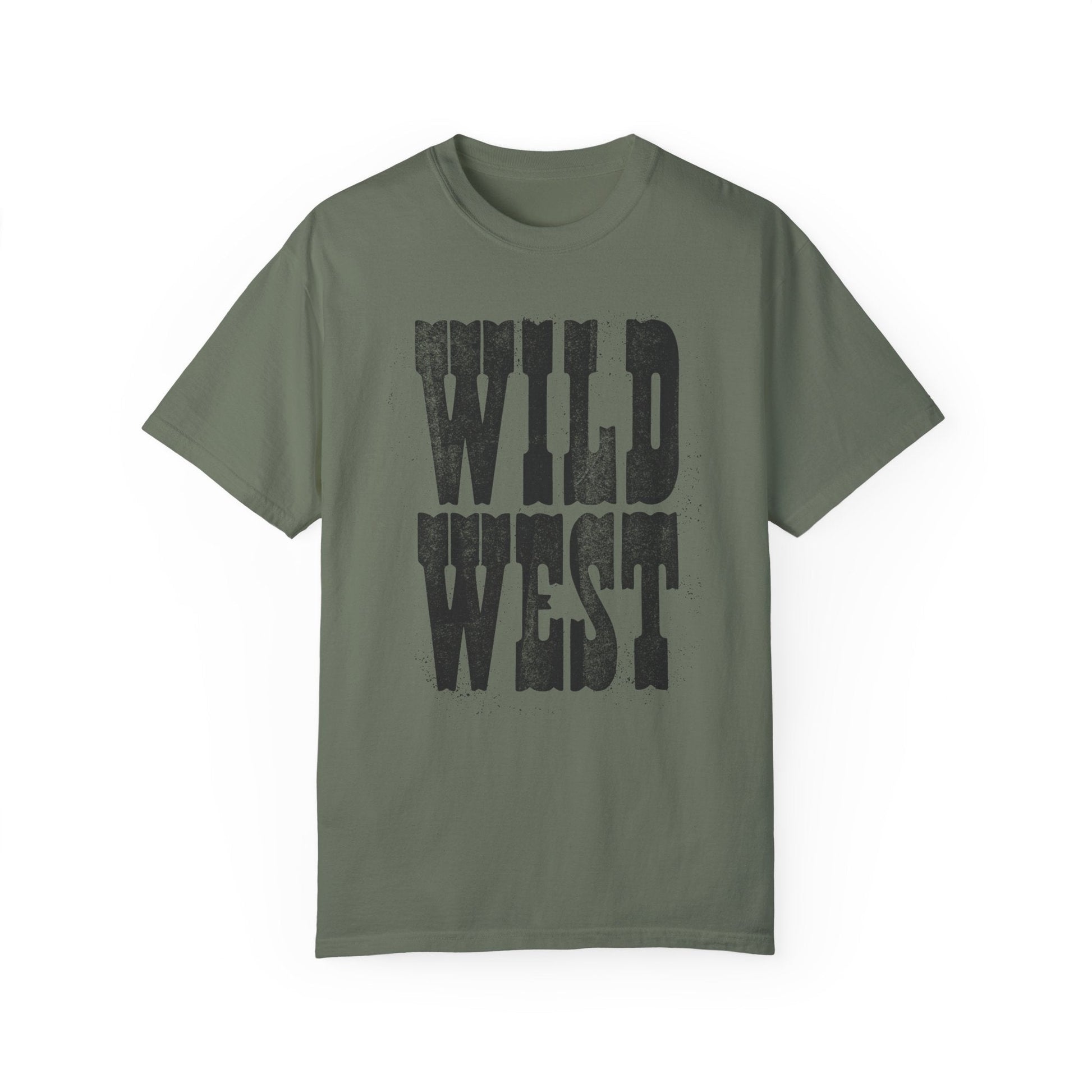 Wild West Unisex Garment - Dyed T - shirt - Chic On The Edge - S - T - Shirt