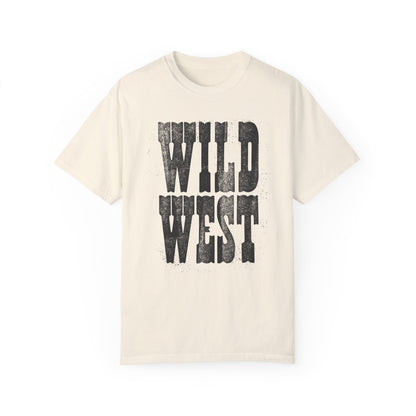 Wild West Unisex Garment - Dyed T - shirt - Chic On The Edge - S - T - Shirt